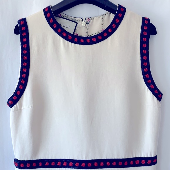 Gucci Vintage Knee-Length Dress Color Cream - Picture 14 of 14